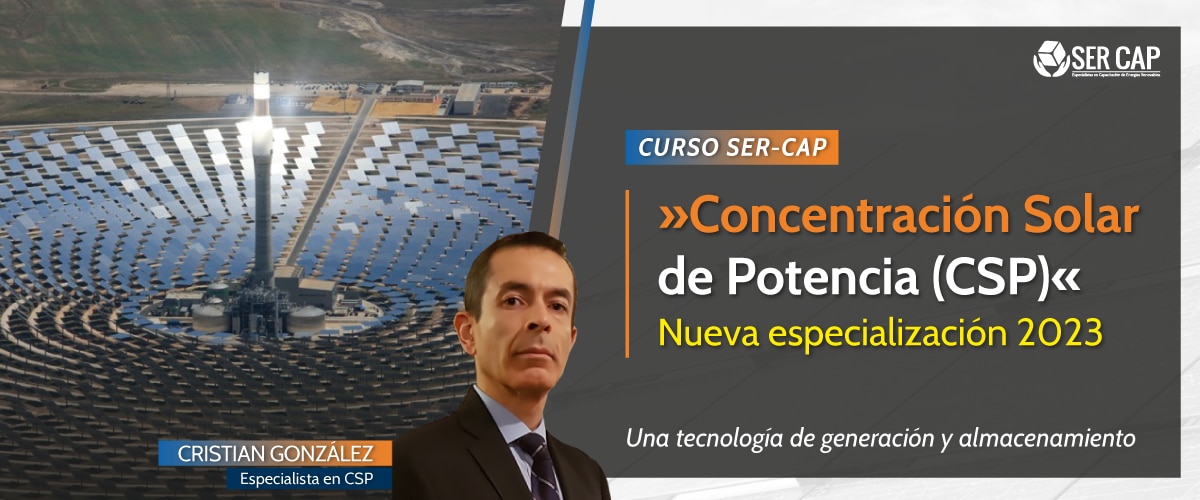 Lee más sobre el artículo Nuevo curso se suma a SER-CAP  “Concentración Solar de Potencia”