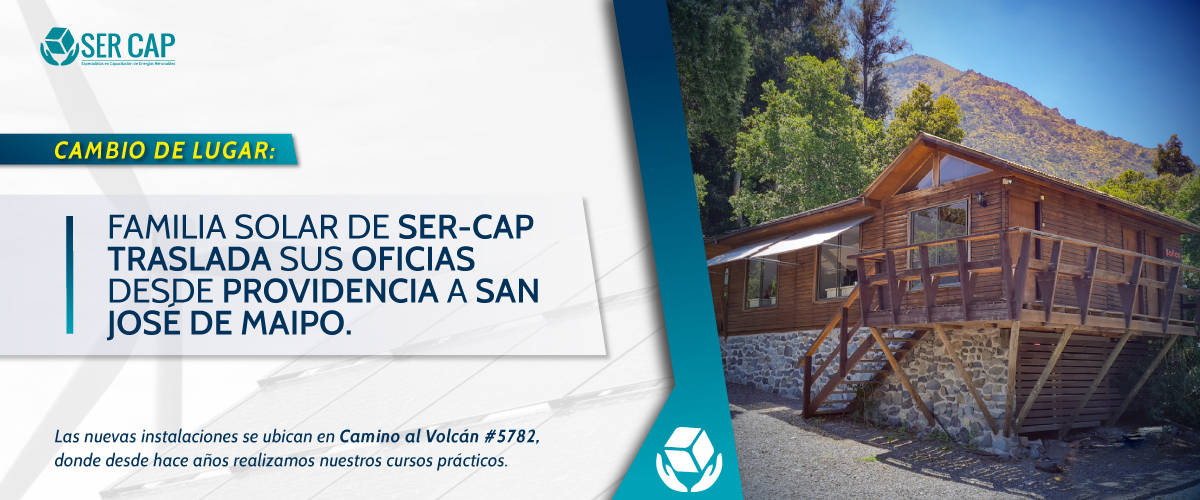 Lee más sobre el artículo Familia Solar de SER-CAP traslada sus oficinas desde Providencia a San José de Maipo