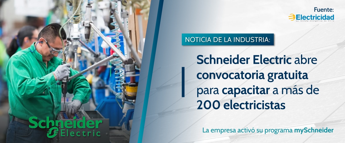 Lee más sobre el artículo ¡Atención electricistas! Schneider Electric abre convocatorias gratuitas de capacitación