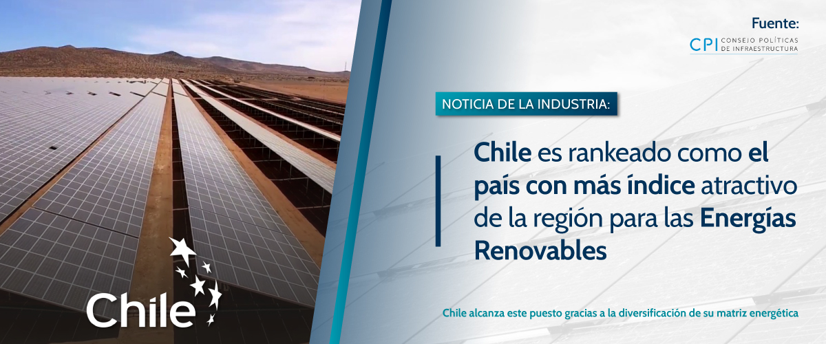 Lee más sobre el artículo Chile Avanza en el Ranking Global de Energías Renovables