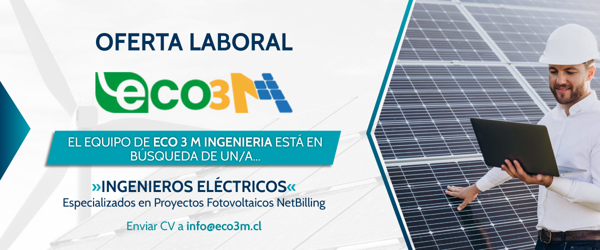 Lee más sobre el artículo Oportunidad de Empleo en ECO3M para Ingeniero Eléctrico en Proyectos Fotovoltaicos