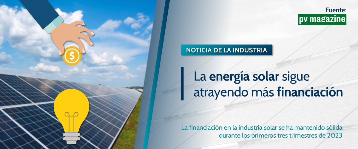 Lee más sobre el artículo Financiamiento de energía solar mundial crece 55%