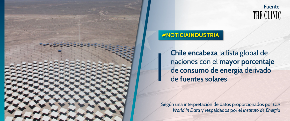 Lee más sobre el artículo Chile a la Vanguardia: Líder Mundial en Consumo de Energía Solar