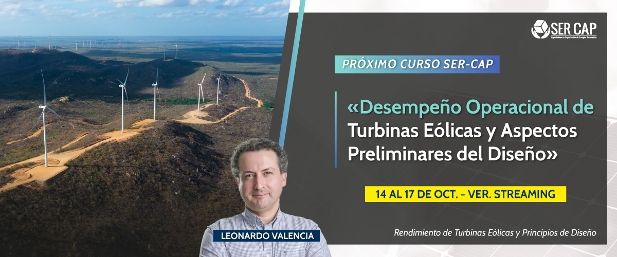Lee más sobre el artículo Nuevo curso: “Desempeño operacional de turbinas eólicas y aspectos preliminares del diseño”